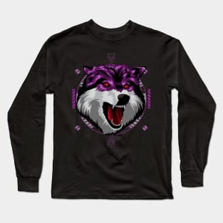 wolf alpha lover Long Sleeve T-Shirt